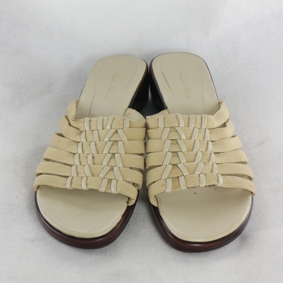 STUDIO WORKS Ames Strappy Open Low heel Sandals - Picture 6 of 8